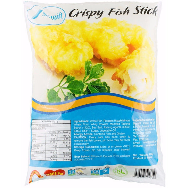Crispy Fish Stick (900g)-Frozen Food-Seagift-Sedap.sg