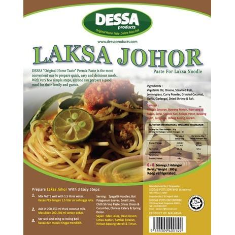 Dessa Laksa Johor Paste-Food Pastes-Dessa-Sedap.sg