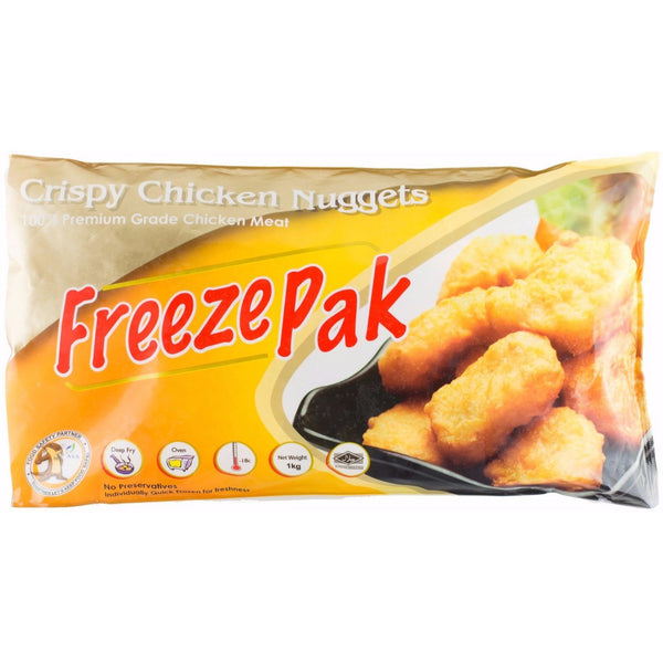 Freezpak Crispy Chicken Nuggets (1kg)-Frozen Food-Freezpak-Sedap.sg