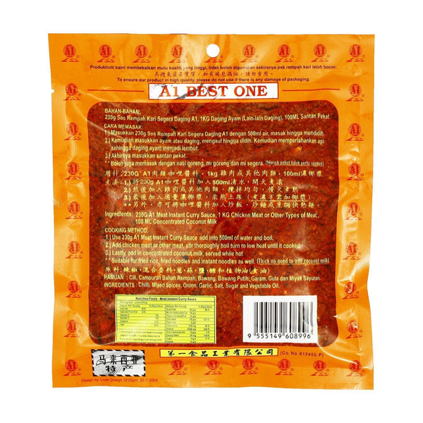 A1 Best one Instant Curry Sauce - Meat-Sedap.sg-Sedap.sg