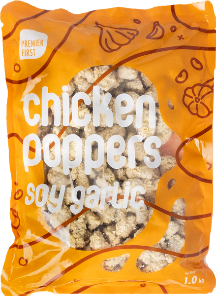 Chicken Poppers (Soy Garlic) 1kg