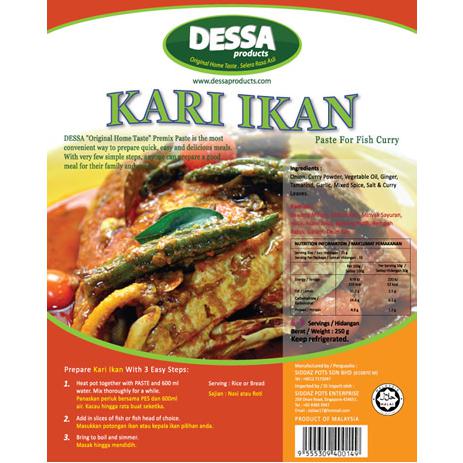 Dessa Kari Ikan (Fish Curry)