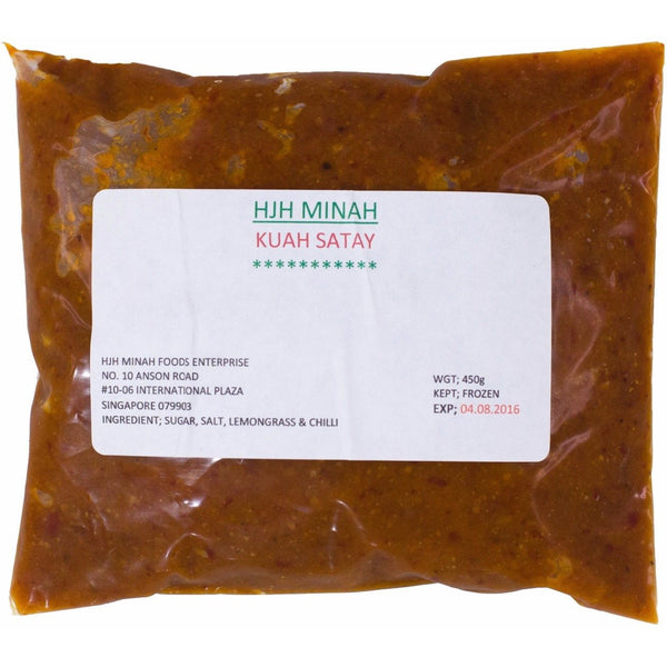 Hjh Minah Kuah Satay Paste-Food Pastes-Hjh Minah-Sedap.sg