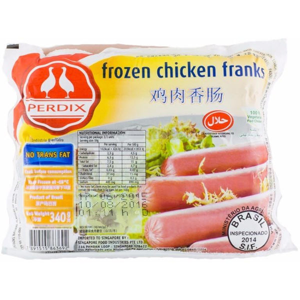 Perdix Frozen Chicken Franks-Frozen Food ( Chicken Franks)-Perdix-Sedap.sg